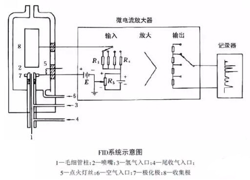 FID系統(tǒng)示意圖